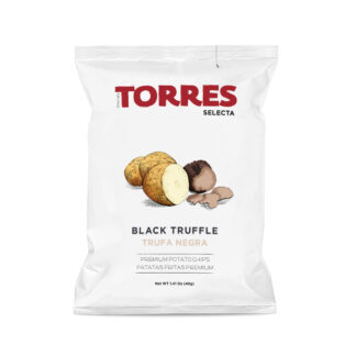 Torres Black Truffle Potato Chips 40g (1.4oz) MP20