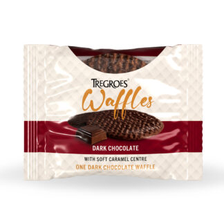 Tregroes Belgian Dark Choc Waffle 45g MP42