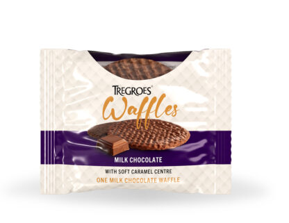 Tregroes Belgian Milk Choc Waffle 45g MP42