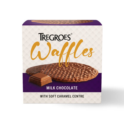 Tregroes Belgian Milk Choc Waffle 6pk 270g MP6