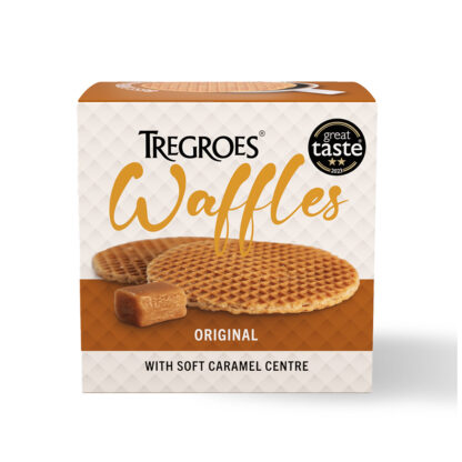 Tregroes Butter Toffee Waffles 8pk 270g MP6