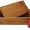 Wooden Rectangular Box with Cheese Board Lid-LG