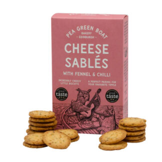 Pea Green Boat Cheese Sables with Chili 80g MP12