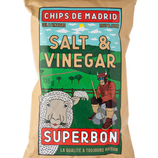 Superbon Salt & Vinegar Chips 135g MP14