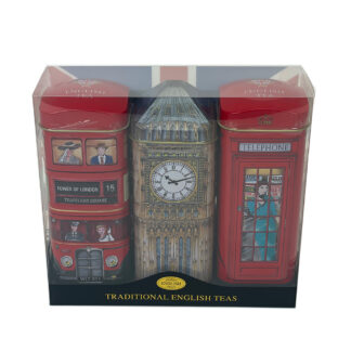 New English Tea's Heritage Collection 3x14 Tbag Tin Triple Pack MP8