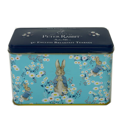 New English Tea's Peter Rabbit Daisies 40 Teabag Tin EB MP16
