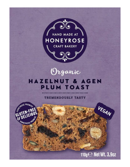 HoneyRose Hazelnut & Plum Toast 110g MP6