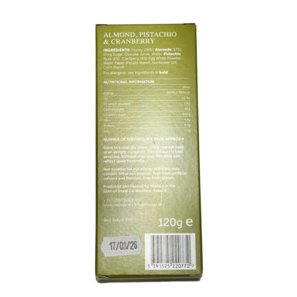 Miena Pistachio Cranberry Nougat Slab MP9 - Image 2