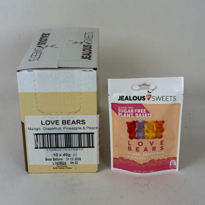 Jealous Sweets Love Bears (Sugar-free) 40g Bags MP10 - Image 4