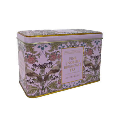 New English Teas Songthrush - Pink 40ct Tin MP16