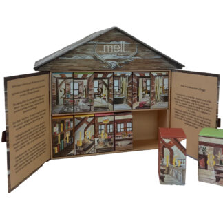 Melt Chocolate Log Cabin Advent Calendar 1Unit Pre-Order