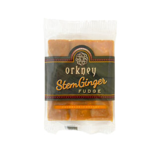 Orkney Stem Ginger Fudge Bar 100g MP12